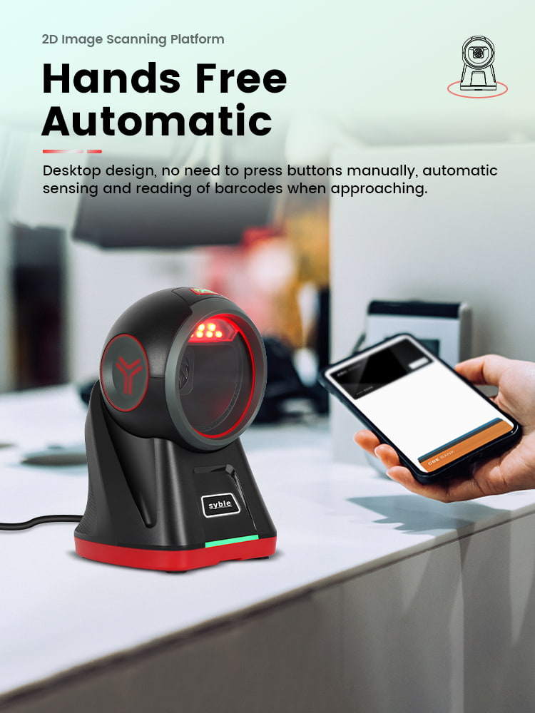 2d desktop barcode scanner