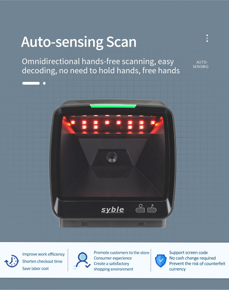 2D Desktop Barcode Scanner