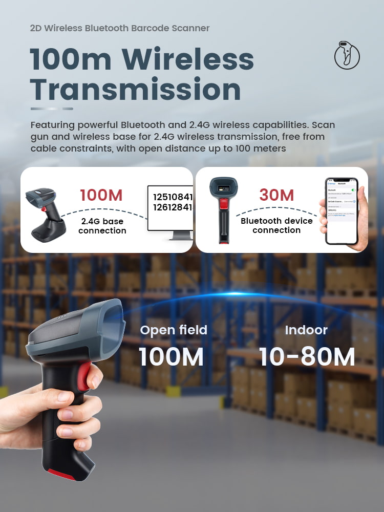 2.4G barcode Scanner