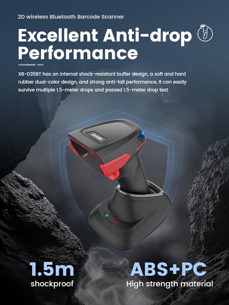 Wireless Handheld Barcode Scanner