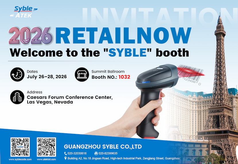 Syble convida você a visitar nosso estande 1032 na RETAILNOW 2026 nos EUA